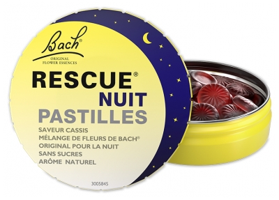 Rescue Bach Notte Pastiglie Gusto Ribes Nero 50 g