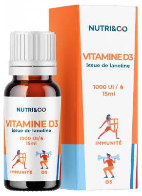 Nutri&Co Vitamin D3 15 ml