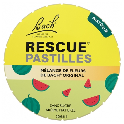 Rescue Bach Tabletes Arbūza Garša 50 g