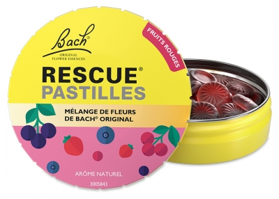 Rescue Bach Pastilky s příchutí lesního ovoce 50 g