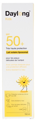 Daylong Kids Lait Solaire Liposomal SPF50+ Peaux Délicates 150 ml