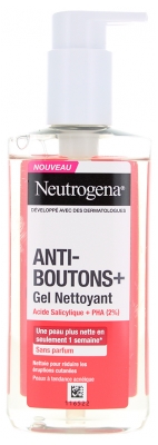 Neutrogena Anti-Boutons + Gel Nettoyant Sans Parfum 200 ml