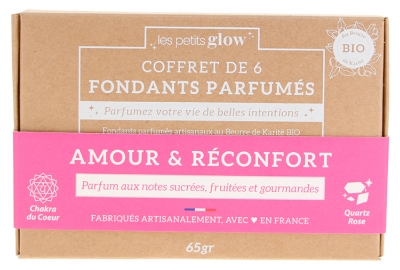 Natura Square Coffret Les Petits Glow 6 Fondants Parfumés Amour & Réconfort Bio 65 g