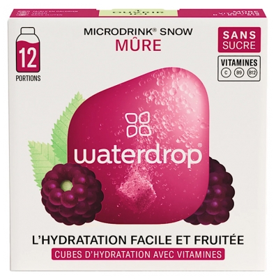 Microbebida Waterdrop 12 Raciones - Sabor: Blackberry