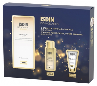 Isdin Ceutics Melaclear Serum 30 ml + Routine Anti-macchie in Omaggio