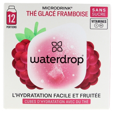 Waterdrop Microdrink Tè Freddo al Lampone 12 Dosi