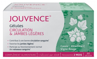 Jouvence Circulatie en Lichte Benen 60 Capsules
