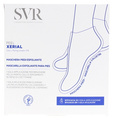 SVR Xérial Peel Masque Exfoliant Pieds