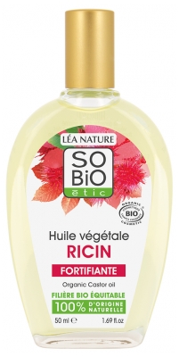 Léa Nature SO BIO étic Huile Végétale de Ricin Bio 50 ml