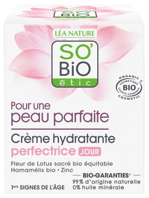 Léa Nature SO BIO étic Pour une Peau Parfaite Crème Hydratante Perfectrice de Jour Bio 50 ml