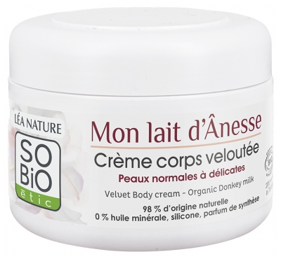 Léa Nature SO BIO étic Mon Lait d'Ânesse Crème Corps Veloutée Bio 200 ml