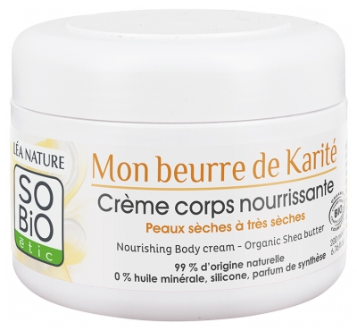 Léa Nature SO BIO étic Mon Beurre de Karité Nourishing Body Cream Organic 200 ml