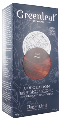 Greenleaf Colouration 100% Organic 100g - Hair Colour: Red Wine
