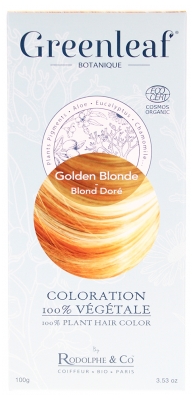 Greenleaf Colouration 100% Organic 100g - Hair Colour: Golden Blonde