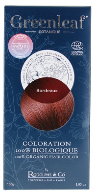 Greenleaf 100% Biologiniai Plaukų Dažai 100 g - Spalva: Bordo