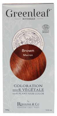 Greenleaf 100% Organic Haircolour 100 g - Kolor: Br?zowy