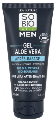 Léa Nature SO BIO étic Men Gel Aloe Vera Après-Rasage Bio 100 ml