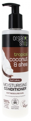 Organic Shop Après-Shampoing Naturel Hydratant Noix de Coco et Karité 280 ml