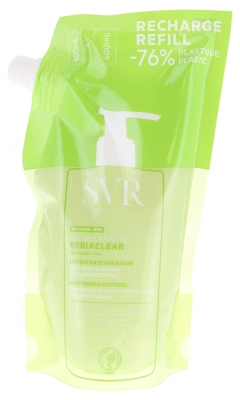 SVR Sebiaclear Crème Lavante Eco-Recharge 400 ml