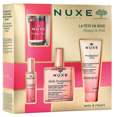 set de Regalo La Fête en Rose de Nuxe