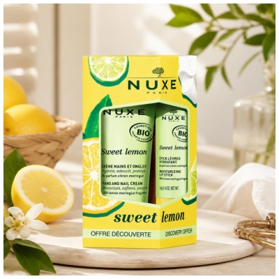 Nuxe Sweet Lemon 30 ml + Stick Labbra Idratante Biologico 4 g