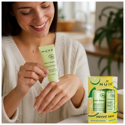 Nuxe Sweet Lemon 30 ml + Stick Labbra Idratante Biologico 4 g