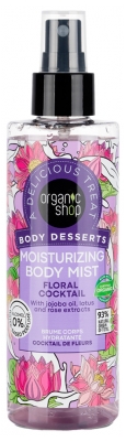 Organic Shop Body Desserts Brume Corps Hydratante Cocktail de Fleurs 200 ml