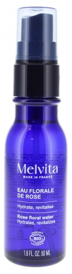 Melvita Organic Rose Floral Water Spray Bottle 50 ml