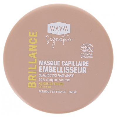 Waam Signature Masque Capillaire Embellisseur Bio 250 ml