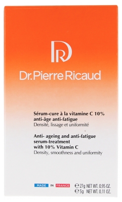 Dr Pierre Ricaud Sérum-Cure à la vitamine C 10% Anti-Fatigue et Anti-Âge 27 g