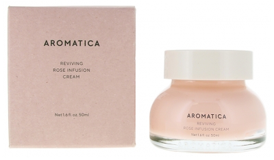 Aromatica Revining Crème Visage Rose Infusion 50 ml