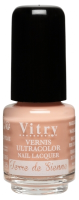 Vitry Vernis à Ongles 4 ml - Couleur : Terre de Sienne