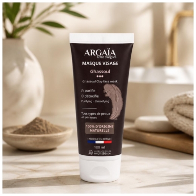 Argaïa Masque Visage Ghassoul 100 ml