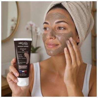 Argaïa Masque Visage Ghassoul 100 ml