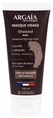 Argaïa Masque Visage Ghassoul 100 ml