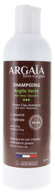 Argaïa Shampoing Argile Verte 250 ml