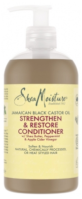 SheaMoisture Balsamo Fortificante e Rivitalizzante All'olio di Ricino Nero Giamaicano 384 ml