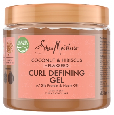 SheaMoisture Gel Definitore di Ricci al Cocco e Ibisco 431 ml