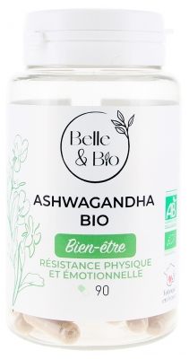 Belle & Bio Aswagandha Bio 90 Gélules