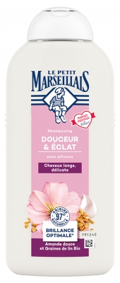 Le Petit Marseillais Shampoing Douceur & Éclat Amande Douce Graines de Lin 300 ml