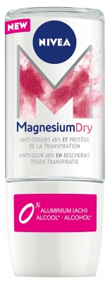 Nivea Magnesium Dry Care Déodorant Anti-Odeurs 48H Roll-On 50 ml