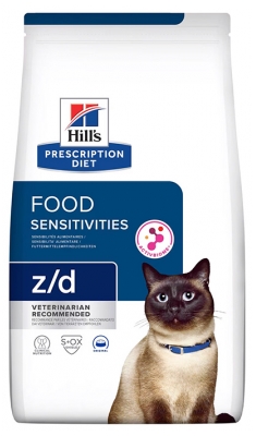 Hill's Chat Sensibilités Alimentaires z/d 1,5 kg