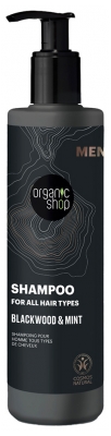 Organic Shop Men Shampoing Chêne et Menthe 280 ml