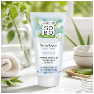 Léa Nature SO BIO étic Gel de Curățare Prospețime Bio 150 ml
