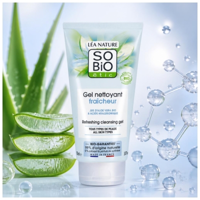 Léa Nature SO BIO étic Gel de Curățare Prospețime Bio 150 ml