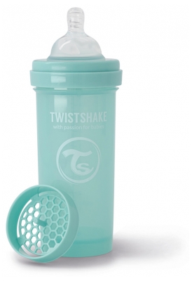 Twistshake Anti-Kolikflaska Begränsad Upplaga M 260 ml 2 Månader och + - Färg: Turkos