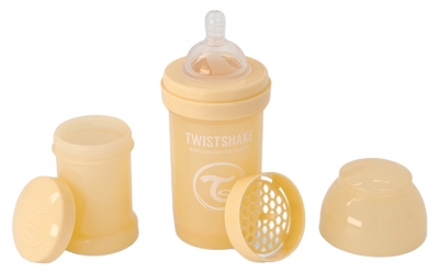 Kojenecká láhev Twistshake Anti-Colic Limited Edition S 180 ml 0 měsíců a více - Barva: Karamel