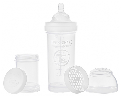Twistshake Biberón Anticólico M 260 ml a Partir de 2 Meses