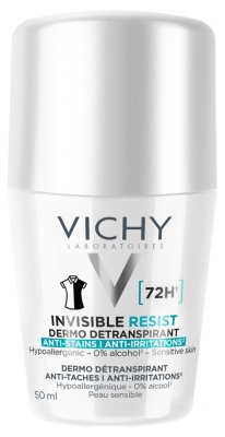 Vichy Desodorante Invisível Resist Dermo-Desodorizante 72H Roll-On 50 ml