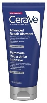 CeraVe Pommade Réparatrice Intensive Visage Corps Lèvres 88 ml